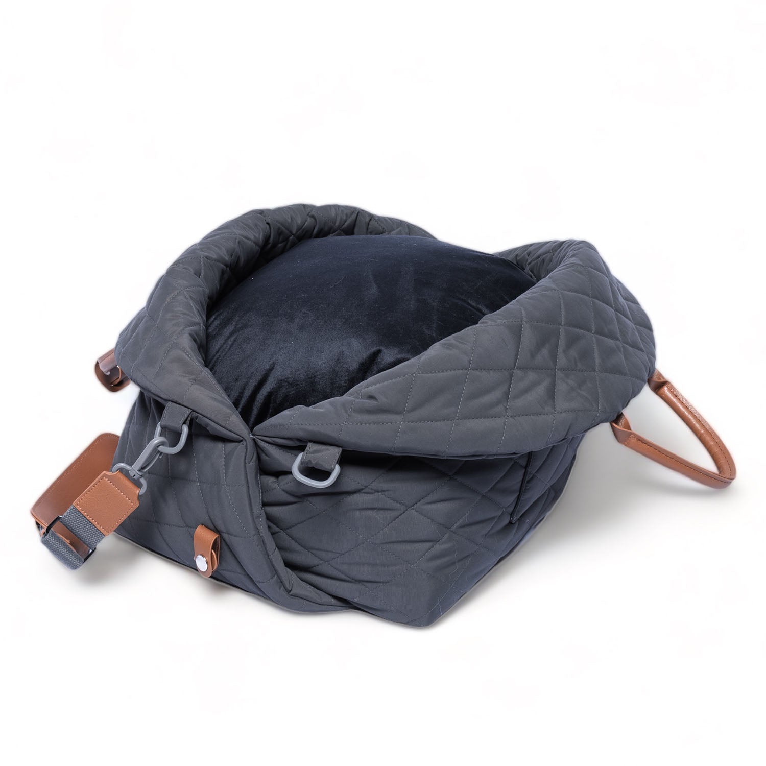 TOOTO_Luxury_Pet_Travel_Bag_grey
