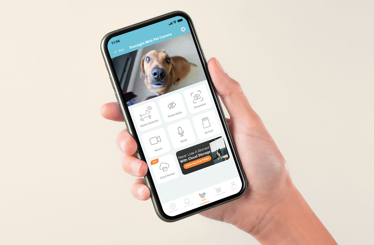 IC137W_purrsight_mini_pet_camera_live_monitoring