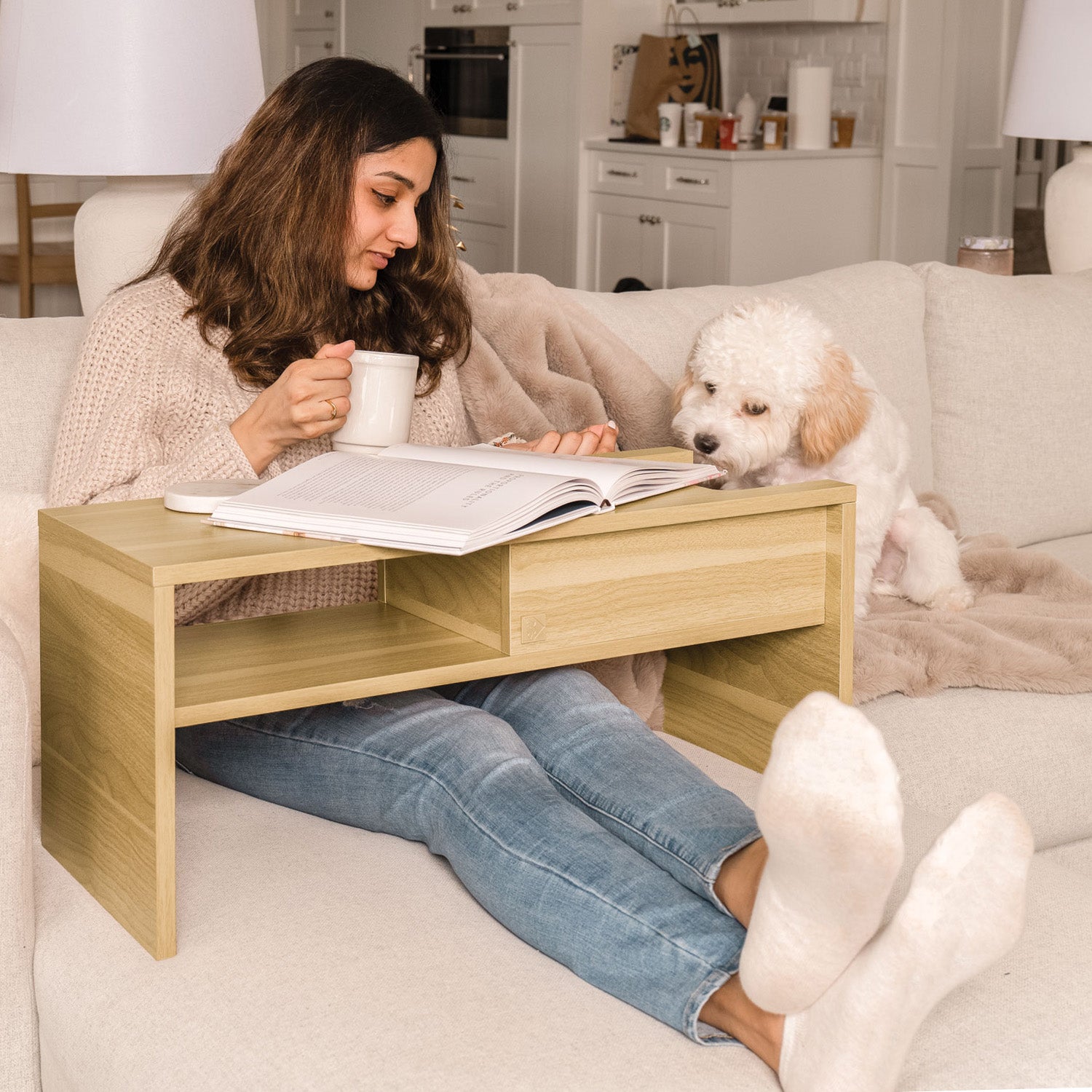 JEWL Cat Coffee Table - One Size