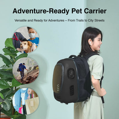 Trekpod Smart App Pet Carrier Backpack with Temperature Control