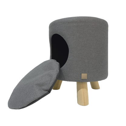WALLIE Cat Nook and Stool - One Size