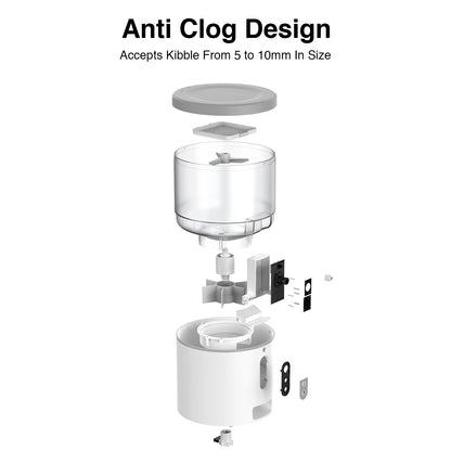 Purechew Sight 4L Smart App Pet Feeder for Cats and Dogs with HD Camera